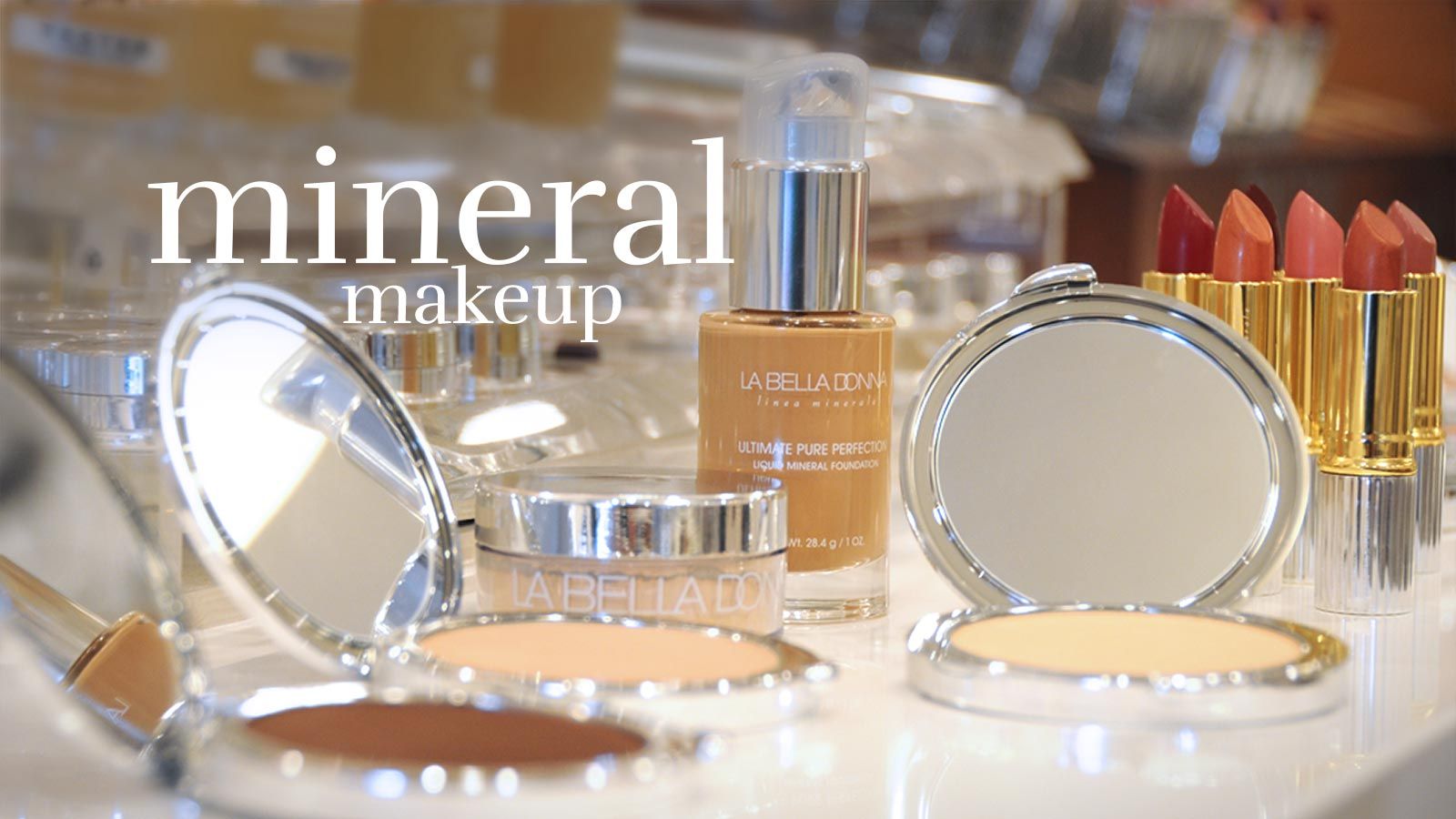 mineral makeup from La Bella Donna and more