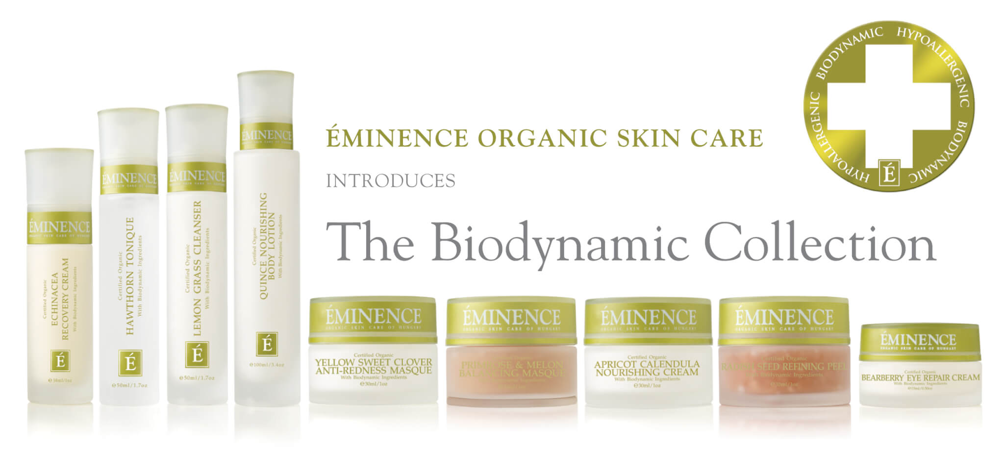 Eminence Organic Skin Care Biodynamic Collection