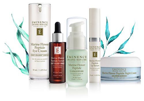 Eminence Organic Skin Care Marine Flower Peptide collection